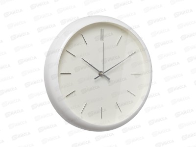 Часы &quot21 Век&quot 3037-002 Классика, белый d-30см, Рубин