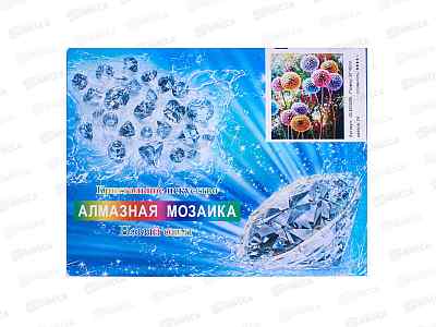 Алмазная мозаика №GLD63296, 40*30см &quotОдуванчик&quot на подрамнике
