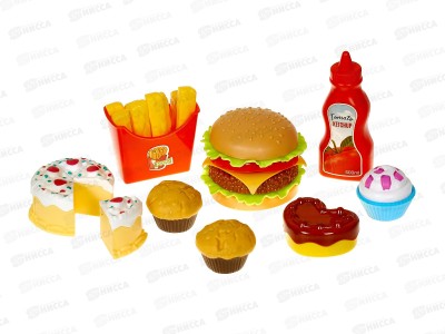 Набор &quotФаст Фуд&quot 3157490 продукты в чемоданчике 25,5*5,5*2см