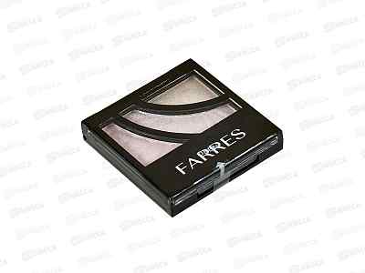 Farres Тени для век 1009-03 3цвета перламутровые *12