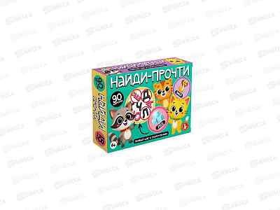 Игра настольная &quotНайди-прочти&quot, 06033