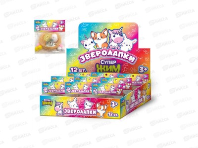 Игрушка-антистресс зверолапки Птички, Супер Жим, XIN-ALT-02-RU *12
