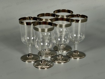 Фужер д/вина прозр.180мл. Royak Party (уп/6шт) 415-026  *24