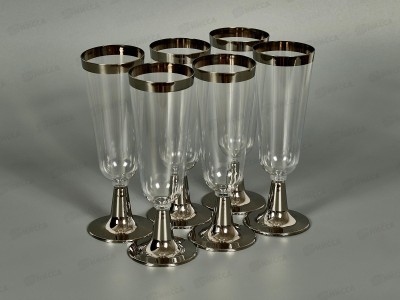 Фужер д/шампанского прозр.150мл. Royal Party (уп/6шт) 415-025  *24