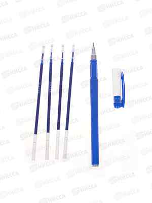 Ручка гел. MAZARI Tinta синяя, 0.5мм.+4стержня цвет.корп., P-100-(1+4)