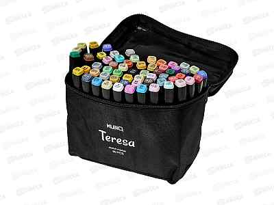 Маркеры MAZARI TERESA 60цв. двух. для скетч. M-15246-60  *8