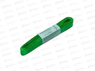 Лента атласная &quotGamma&quot №505N салатовый 12мм (1/2&quot) 5,4м AL-12P фасовка