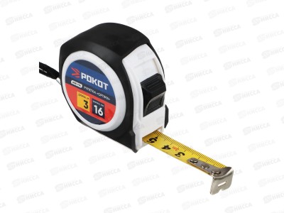 Рулетка  3м*16мм &quotОПТИМА&quot РОКОТ 658-114  г