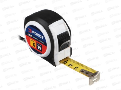 Рулетка  5м*19мм &quotОПТИМА&quot РОКОТ 658-115  г