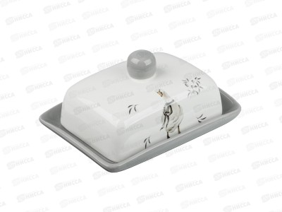Масленка Гуси 17х13х8см, керамика, MILLIMI, 824-354  г