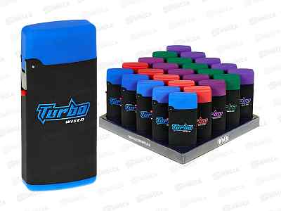 Зажигалка Wisen WP-40 TURBO RUBBER  18413 *25