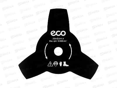 Нож для мотокосы 3 зуб 255*1,4*25,4мм ECO