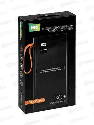 Зарядное устройство  (Пауэрбанк)  2USB 2.1A 30000mAh PB22-30 Black