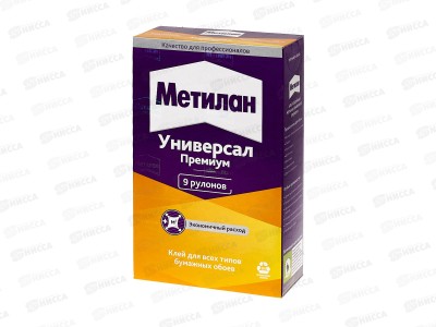 Клей обойный МЕТИЛАН Универсал Премиум Пачка 250г, 586526 *18