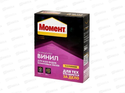 Клей обойный МОМЕНТ Винил Пачка 200г, 3000886 *24
