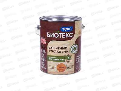 Защитный состав 3-в-1 Биотекс Рябина 2,7л