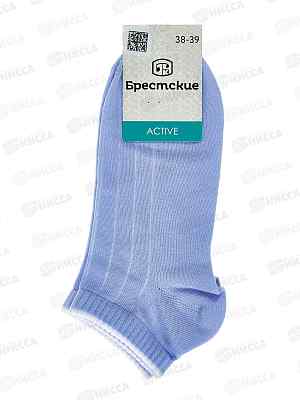 Носки жен 1301 Active 027 бледно-голубой р.25