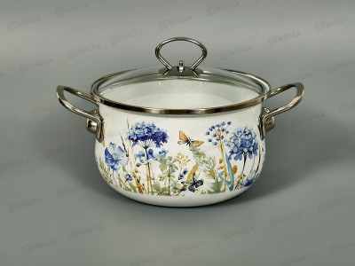 Кастрюля Гортензия 87-111 2,8л 20*12см