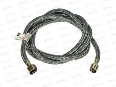 Подводка для воды в оплет из полиамид нит 1/2&quot 180см вн-нар 05024  Aqualink