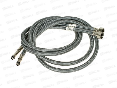 Подводка для смесителя в опл из полиамид нитей 150см 2шт 05037 Aqualink *25