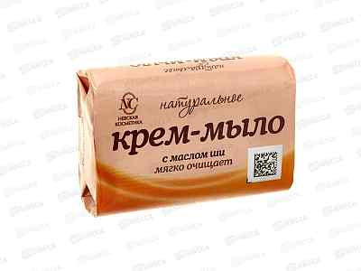 НК Натуральное крем-мыло масло ши 90г *72