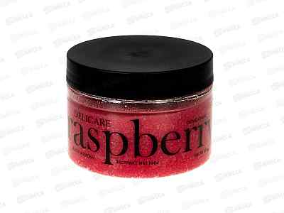 Delicare Скраб суфле для душа Raspber 370г