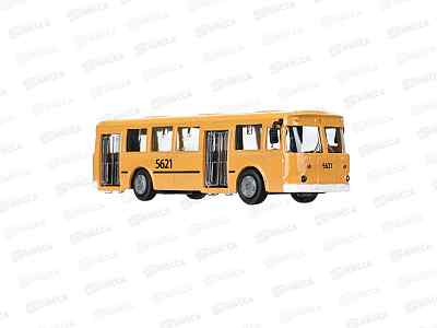 Машина &quotТЕХНОПАРК&quot SB-16-57WB ЛИАЗ автобус 15см инерц. в коробке