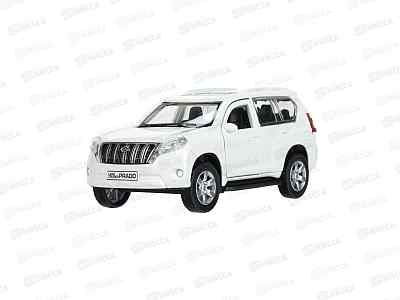 Машина &quotТЕХНОПАРК&quot металл TOYOTA PRADO 12см, белый, PRADO-WN