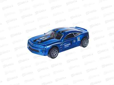 Машина &quotТЕХНОПАРК&quot металл CHEVROLET camaro, 10см, синий,ST031723W-1-R