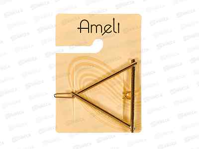 Ameli Зажим для волос Треугольник