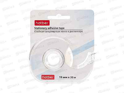 Скотч 19*33 пр. Hatber, 19FS_19133 в диспенсере *12
