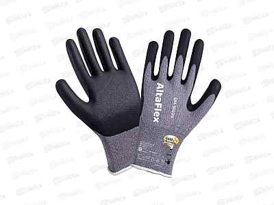 Перчатки нейлоновые (всп. нитрил) AltaFlex GM-1003N-8 р.8*12/240