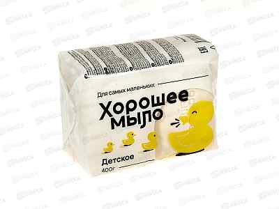 Мыло Хорошее мыло Детское 4*100гр уп *16 К