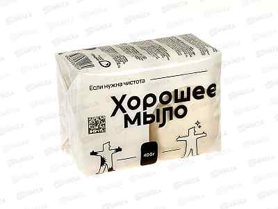 Мыло Хорошее мыло Ординарное 4*100гр  уп *16 К