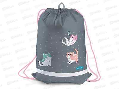 Мешок д/обуви Forst Kittens 360*460мм., FT-MS-022402  *6