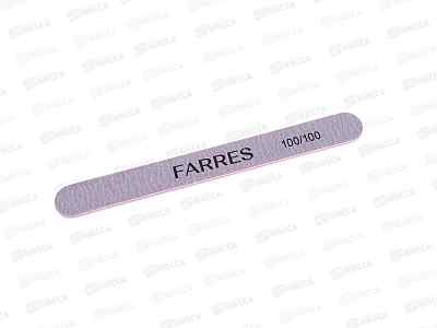 Farres Пилка MJ011-1 100/100 для ногтей любого типа *12