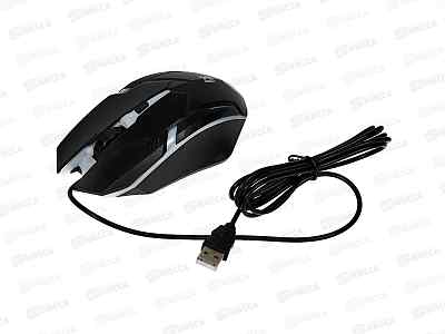 Мышь Defender Cyber MB-560L 7цветов  3кн, черная