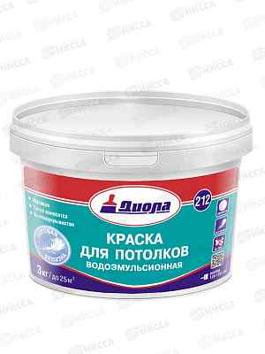 Краска в/э для потолков Д-212 7,5кг
