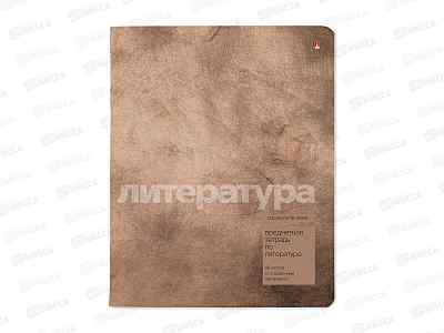 Тетрадь 48л лин. АЛЬТ STONE COLOR Литература 7-48-1358/02*80