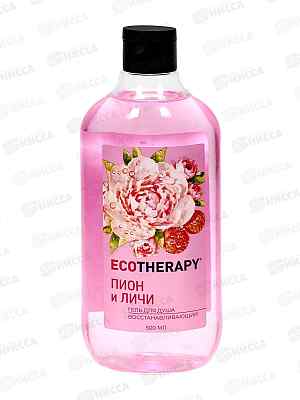 Ecotherapy Гель для душа Пион и личи 500мл 4718