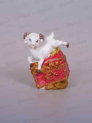 Сувенир &quotБаран&quot копилка полистоун 12см RAV-83 *50