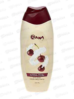 DANA Крем-гель для душа MILKY Cherry, 450мл  *24