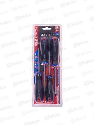 Набор отверток Oasis Pro (S2) (4 шт: SL 5,6/PH 1,2)