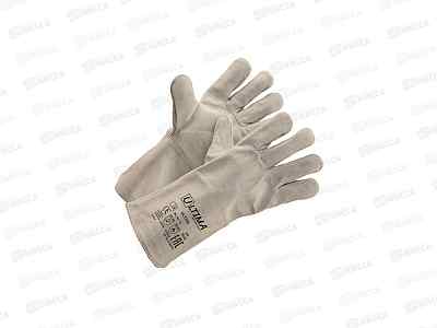 Краги спилковые с подкладкой ULTIMA кевларовая нить р.10/XL, ULT355   *12/60