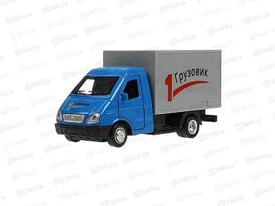 Машина &quotТЕХНОПАРК&quot металл ГАЗ-3302 &quotГазель&quot 12,7см, синий, GAZ3302