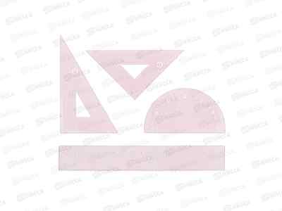 Набор черт. Darvish 4пр. в пенале,DV-16412-1 *1/12/48