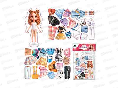 Игра магнитная одевашка. Я - модница Miss Kapriz ЕТ05-072