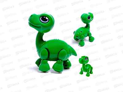 Игрушка на батарейках 8332А Динозавр в коробке 0583442YS