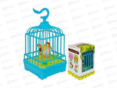 Игрушка на батарейках 888-2 Птичка в клетке 2099132