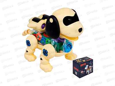 Игрушка на батарейках G-1 Собака в коробке, FCJ0917994